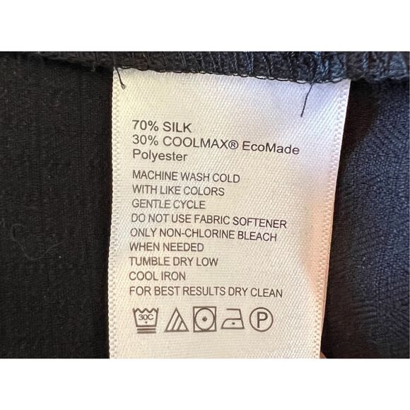 Tommy Bahama Men's Silk Blend Size XXL Short Sleeve Black - Picture 5 of 5